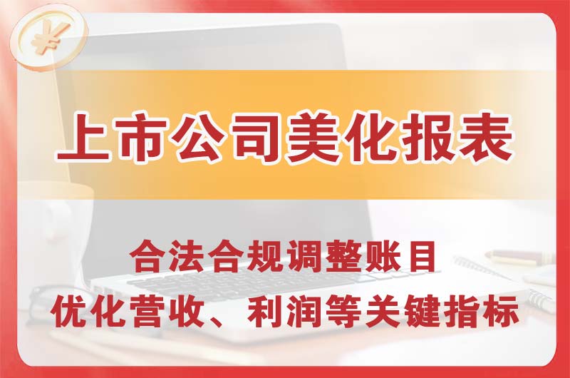 普兰店上市公司美化报表